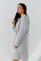 Нічна сорочка жіноча Sevgi 3187 4XL Сірий  Фото №2