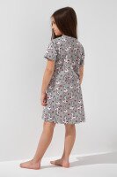 Ночная рубашка для девочки Fleri 6035 128-134 см Серый  Фото №3