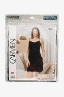 Ночная рубашка женская Carmen 81219 S Черный  Фото №2
