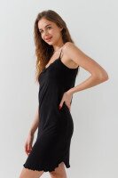 Ночная рубашка женская Carmen 81219 S Черный  Фото №2