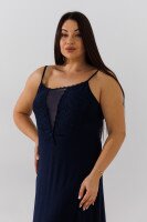 Нічна сорочка жіноча Nicoletta 70222 2XL Синій  Фото №1