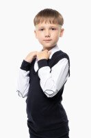 Обманка шкільна форма для хлопчика Pitiki 350 140 см Білий (2000904302673D)(SC)  Фото №0