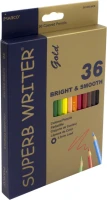 Олівці кольорові &quot;Superb writer Gold&quot; Marco  4100G-36CB 36 кольорів