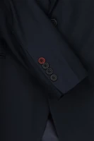 Піджак однотоннийчоловічий Redpolo 2209 62 Синій (2000990178459D)  Фото №10