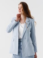 Пиджак с узором женский Miss esta 2500 36 Голубой (2000990545480D)  Фото №1