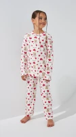 Пижама для девочки DALMINA Little Bear 104 см Молочный  Фото №0