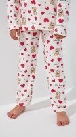 Піжама для дівчинки DALMINA Little Bear 104 см Молочний  Фото №2