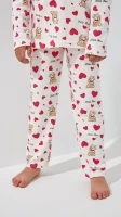 Пижама для девочки DALMINA Little Bear 104 см Молочный  Фото №2