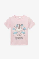 Пижама для девочки Mini Moon 1124 122 см Розовый  Фото №0