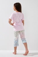 Пижама для девочки Mini Moon 1124 110 см Розовый  Фото №3
