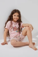 Пижама для девочки Mini Moon 6374 110 см Розовый  Фото №2