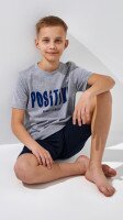 Пижама для мальчика 303 Deniz 110 см Серый, темно-синий  Фото №0