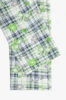 Пижама низ штаны женские Butterflies green M Бело-зеленый  Фото №1