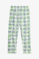 Пижама низ штаны женские Butterflies green M Бело-зеленый  Фото №2