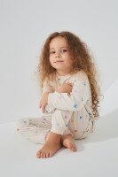 Піжама для дівчинки Isobel PJ-31207 3-4 роки Бежевий (2000990733672A)  Фото №1