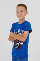 Піжама футболка+капрі для хлопчика Tom John 89153 98-104 см Синій (2000990637314S)  Фото №2