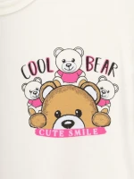 Сукня для дівчинки Baby Show 13151 80 см Молочний (2000990473837S)  Фото №1