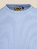 Сукня однотонна жіноча LAWA WBC02371 XS Блакитний  Фото №5