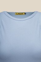 Купити Сукня однотонна жіноча LAWA WBC02385 L Блакитний Артикул: 2000990693914 Фото мініатюра № 7