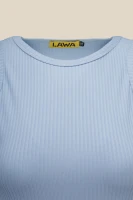 Купить Платье однотонное женское LAWA WBC02385 M Голубой Артикул: 2000990693907 Миниатюра фотографии № 7