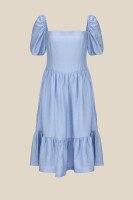 Купити Сукня однотонна жіноча LAWA WTC02382 XS Блакитний Артикул: 2000990648730 Фото мініатюра № 6