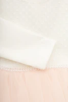 Платье праздничное однотонное для девочки Baby Show 2456 74 см Персиковый  Фото №5