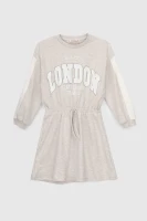 Сукня з принтом для дівчинки Pop Fashion 6925 152 см Бежевий (2000990158314D)  Фото №9