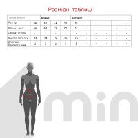Плавки з візерунком жіночі On me 54968-1-K 38 Коричневий  Фото №2