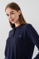 Поло з візерунком жіночий Accordream M3090-2 XL Темно-синій (2000990548078D)  Фото №0