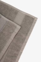 Рушник махровий LeLIT 8040 70 х 140 см Сірий  Фото №1