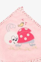Рушник Unisex з кутком Ramel 397 Рожевий (2000990746214A)  Фото №2