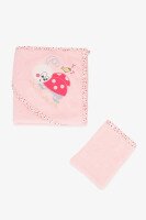 Рушник Unisex з кутком Ramel 397 Рожевий (2000990746214A)