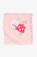 Рушник Unisex з кутком Ramel 397 Рожевий (2000990746214A)  Фото №4