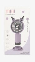 Портативный вентилятор Kuromi с ушками Розовый  Фото №2