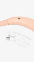 Портативный вентилятор на шею Bladeless Neck Cooler Розовый  Фото №0