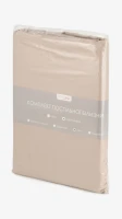 Постельное белье Евро HOME LINE 173952 215 х 240 см Капучино  Фото №2