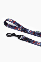 Поводок ТМ HIDOG &quot;Aztec purple&quot; , ширина 20 мм (довжина 152 см) (2100102326010A)(SN)  Фото №1