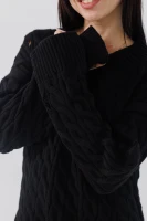 Пуловер однотонний жіночий Femme 2026 One Size Чорний (2000990221483W)  Фото №1