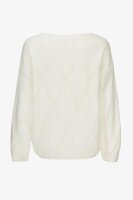 Пуловер однотонный женский Park karon 8329 One Size Молочный  Фото №2