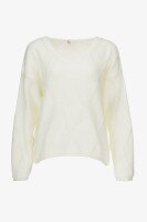 Пуловер однотонный женский Park karon 8329 One Size Молочный  Фото №0