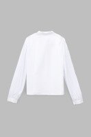 Рубашка однотонная для девочки Vio Faloni 3308 146 см Белый (2000990495013D)(SC)  Фото №9