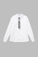Сорочка однотонна для дівчинки Vio Faloni 3315 146 см Білий (2000990495099D)(SC)  Фото №6