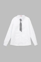 Сорочка однотонна для дівчинки Vio Faloni 3315 152 см Білий (2000990495105D)(SC)  Фото №6