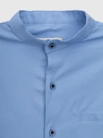 Рубашка однотонная для мальчика Redpolo 1713-1 164 см Синий (2000990388063D)(SC)  Фото №6