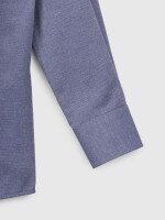 Сорочка однотонна для хлопчика Redpolo 1719 116 см Джинсовий (2000990387868D)(SC)  Фото №5