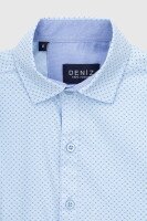Сорочка з візерунком для хлопчика Deniz 30124 116 см Блакитний (2000990529770D)(SC)  Фото №9