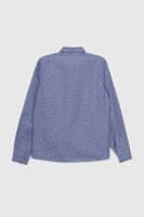 Сорочка з візерунком для хлопчика Deniz 606 146 см Блакитний (2000990524829D)(SC)  Фото №6
