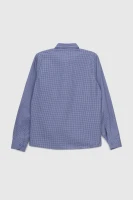 Рубашка с узором для мальчика Deniz 606 152 см Голубой (2000990524836D)(SC)  Фото №6