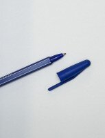 Ручка шариковая 555-A KV Синий  Фото №1