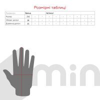 Рукавиці для хлопчика 5054 3-6 років Світло-бежевий  Фото №1